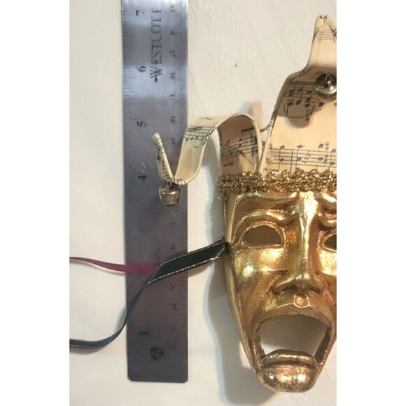 Wayne KLESKI Katherine's Collection Jester Theater Mask MARDI GRAS Bacchanalia - Picture 4 of 16